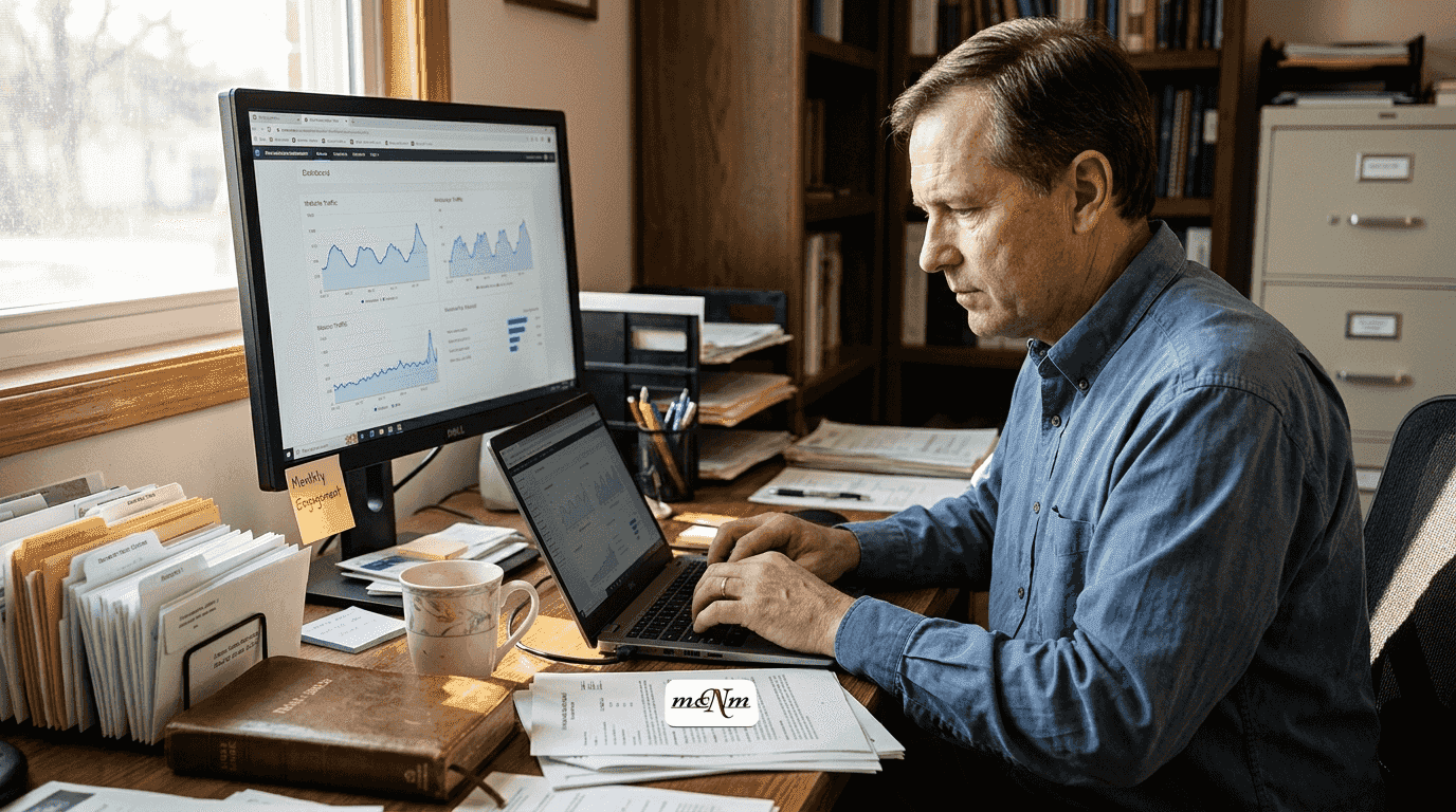 Web analytics for faith nonprofits in 2026